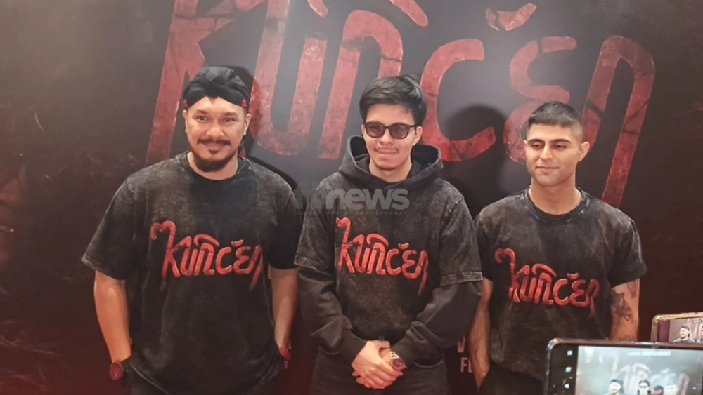 Atta Halilintar menjadi produser eksekutif di film horor Kuncen, ditemui di kawasan Kuningan, Jakarta Selatan, Kamis (30/10/2025). [FTNews.co.id/Selvianus Kopong Basar]
